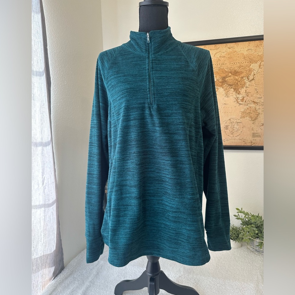 Tek Gear fleece 1/4 zip pullover 1X